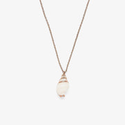Conch Pendant Necklace - Rose Gold