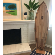 Bamboo Surfboard Display Stand