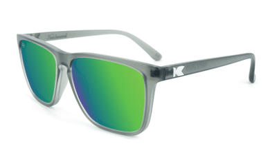 Frosted Grey - Green Moonshine - Fast Lanes - Polarized