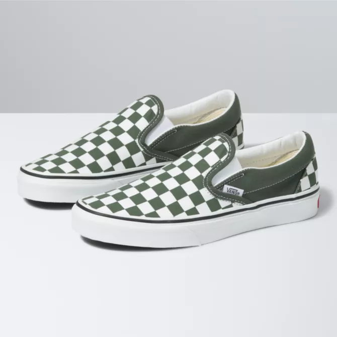 Vans classic slip on top true white monochromatic shoes