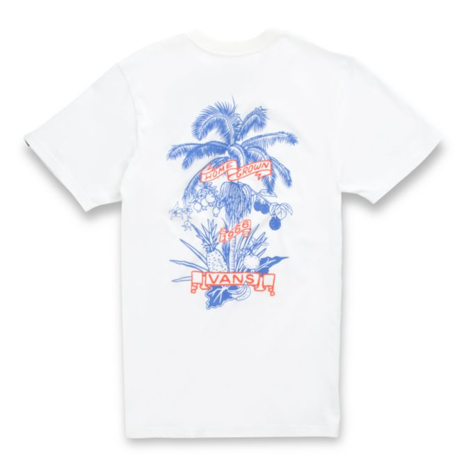 Market Print T-Shirt - White