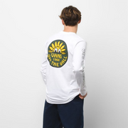 Trippy Outdoors Long Sleeve Tee - White