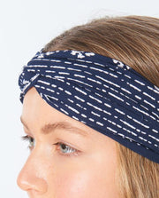 Surf Shack Headband - Navy