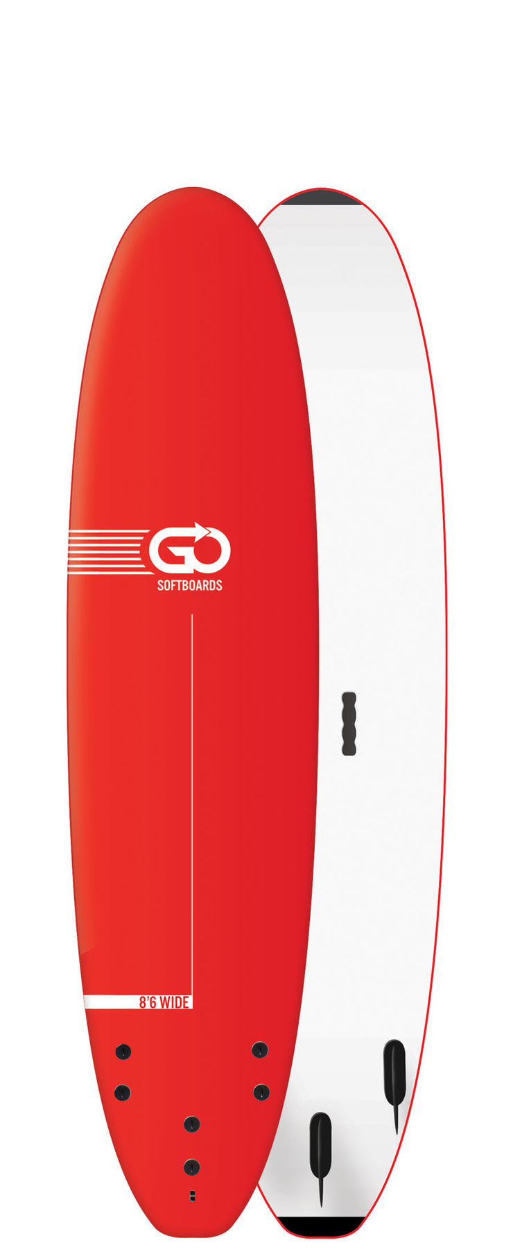 8'6 GO - Soft Widebody - SURF RENTAL