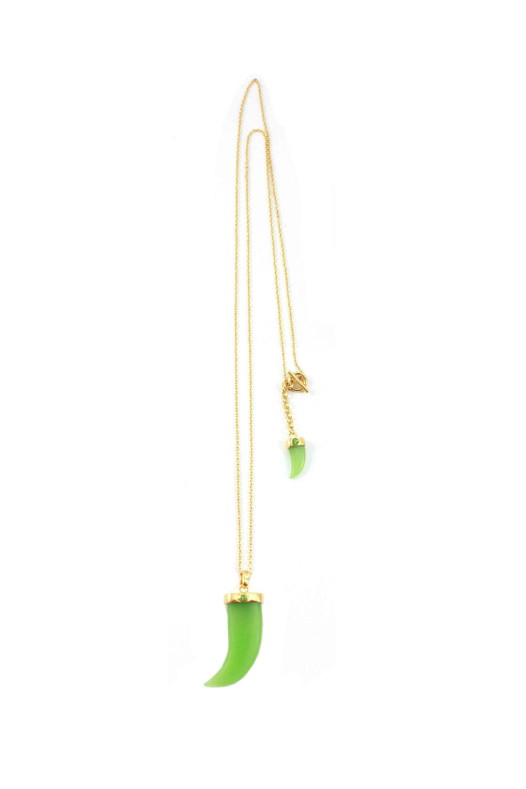 The Bali Girl Collection Double Tooth Necklace