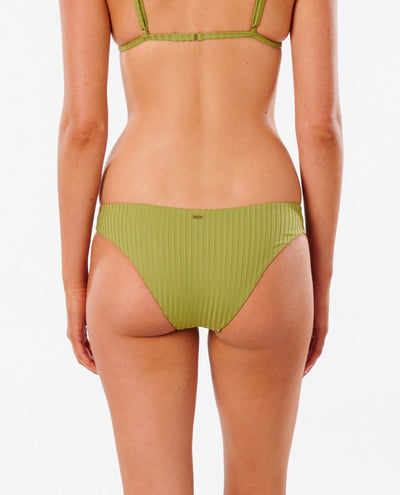 Premium Surf Cheeky Coverage Bikini Bottom - Green