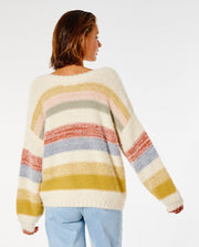 Sunset Waves Sweater - Multicolored