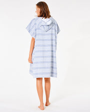 Nomad Stripe Hooded Towel - Blue
