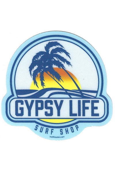 Gypsy Life Surf Shop Sticker - Reinforced Palms