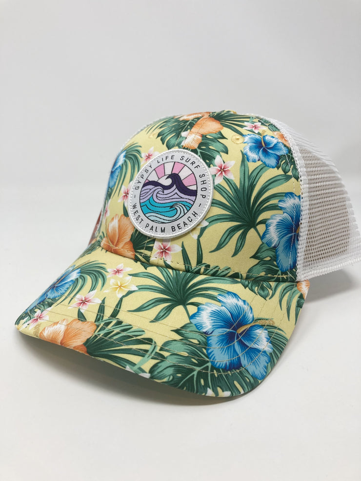 Gypsy Life Surf Shop Hat - Floral