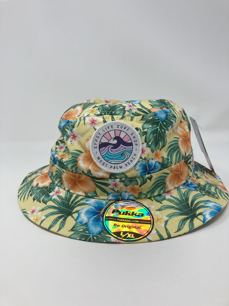Gypsy Life Surf Shop Bucket Hat - Floral