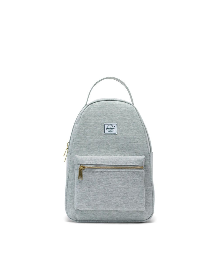 Nova Backpack - Small - Light Grey Crosshatch