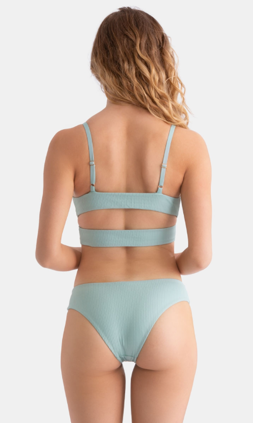 Ali Moderate Swim Bottom Matte Rib