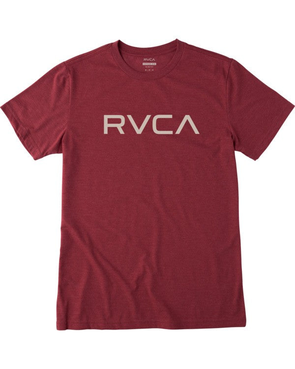 Big RVCA Short Sleeve Tee - Red/White