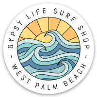 Gypsy Life Surf Shop OG Logo Sticker