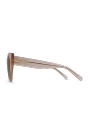 Durante Rose/Brown Silver Mirror Sunglasses