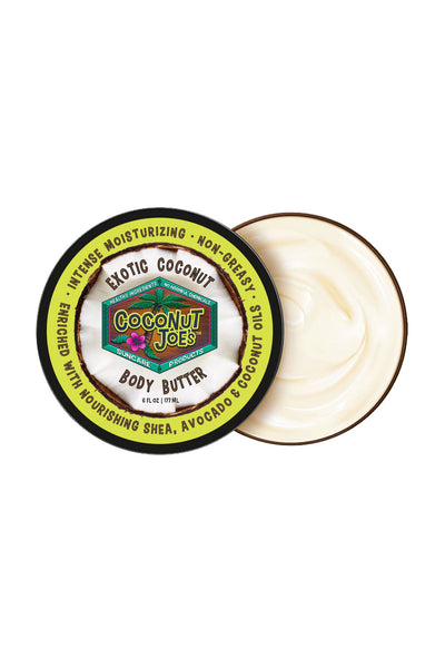Exotic Coconut Body Butter - 6 oz.
