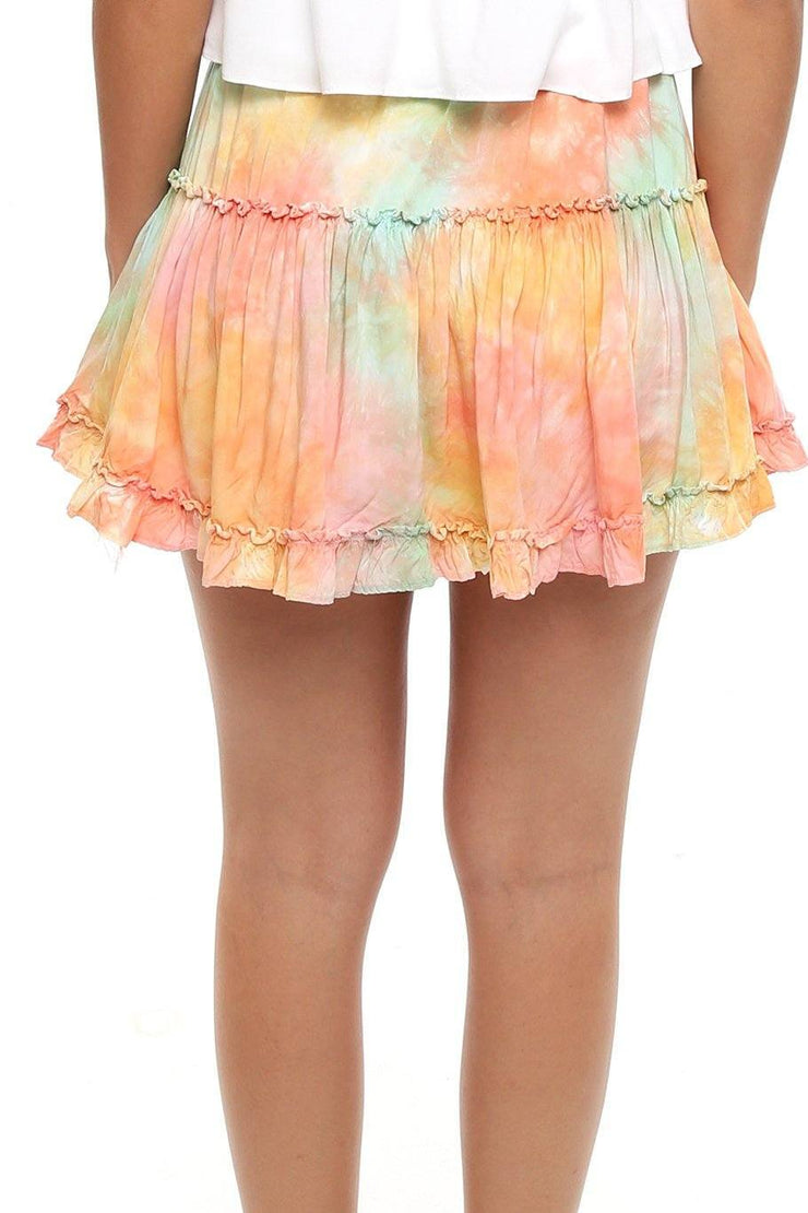 Shoreside Skort - Sunset Dye