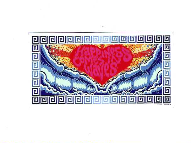 Happiness Sticker
