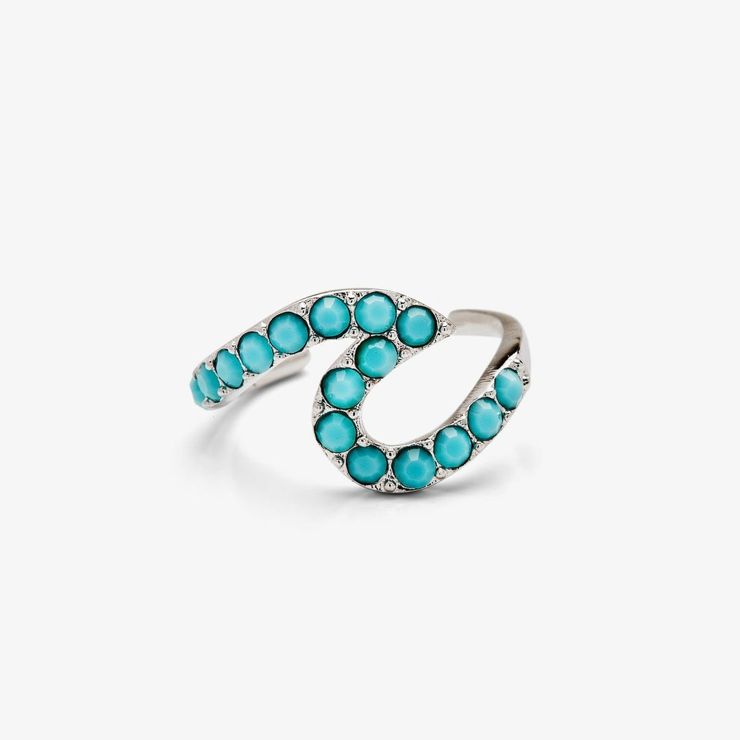 Stone Wave Ear Cuff Silver Gypsy Life Surf Shop