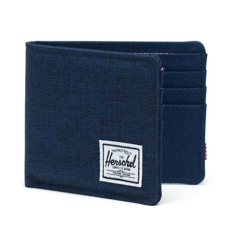Roy Wallet - Medieval Blue Crosshatch/Medieval Blue