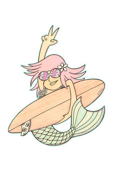 Mermaid Stoke Sticker