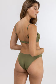 Avoca Ring Bandeau Top - Olive