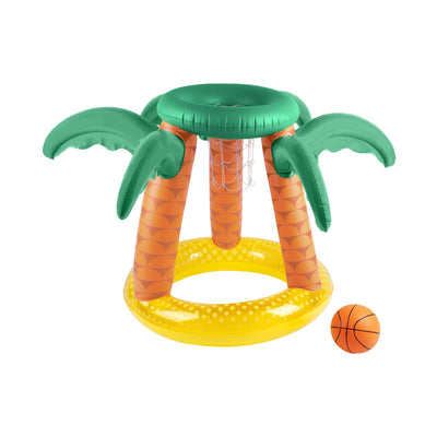 Inflatable Basketball Set - Tropical Island
