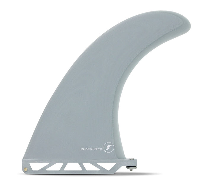 Performance 9'0 Single Fin - Solid/Transparent Grey