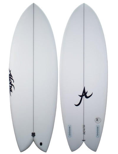 5'10 Keel Twin XE Clear - Futures