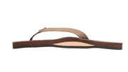 Women's Single Layer Premier Leather with Arch Support and a Narrow Strap - Dark Brown - 301ALTSN